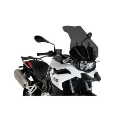 puig windshield touring plus for bmw f850 gs 18 23 dark smoke cup sport oem