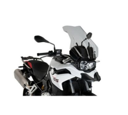 puig cupolino touring plus per bmw f850 gs adventure 19 23 fume chiaro cup sport oem