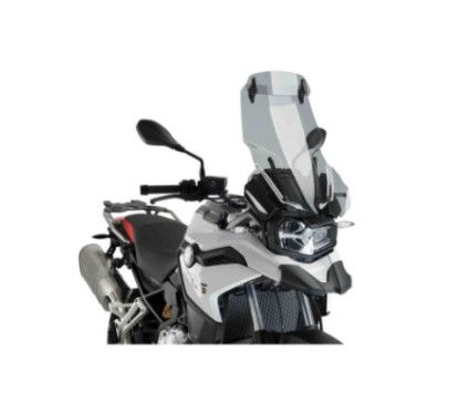 puig cupolino touring plus visor for bmw f850 gs adventure 19 23 light smoke cup sport oem