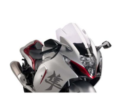 puig z racing windshield for suzuki gsx r1300 hayabusa 21 25 clear