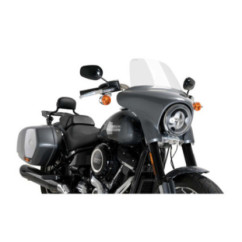 PUIG HIGH-ROAD TOURING WINDSCHUTZSCHEIBE FUR HARLEY D. SOFTAIL SPORT GLIDE FLSB 18-24 KLAR