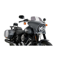 PARE-BRISE SPORT HIGH-ROAD PUIG POUR HARLEY D. SOFTAIL SPORT GLIDE FLSB 18-24 FUMEE FONCEE