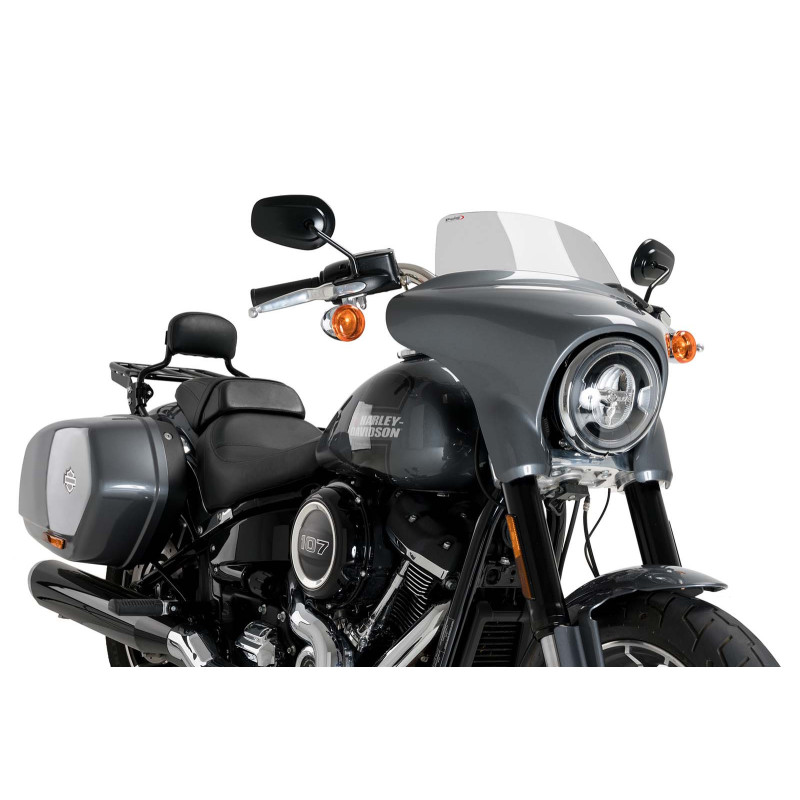 puig cupolino high road sport per harley d softail sport glide flsb 18 24 fume chiaro