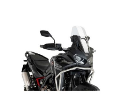 puig cupolino sport per honda crf1100l africa twin 24 25 trasparente