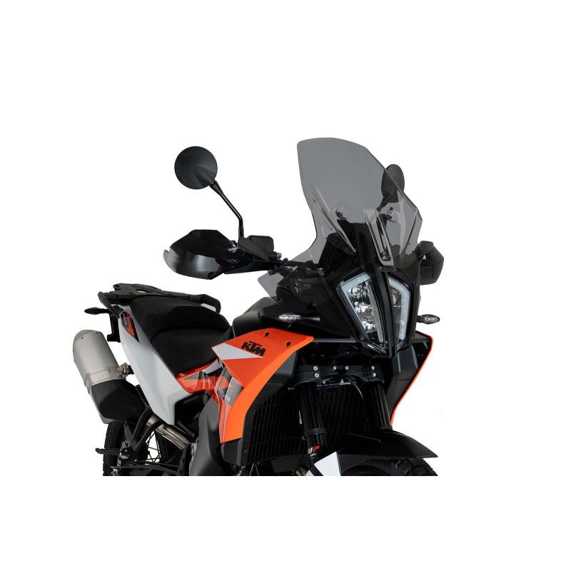 puig touring windshield for ktm 790 adventure 23 25 light smoke
