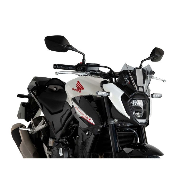puig naked ng sport windshield for honda cb500 hornet 24 25 light smoke