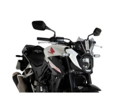 puig naked ng sport windshield for honda cb500 hornet 24 25 light smoke