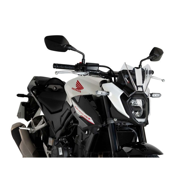 puig naked ng sport windshield for honda cb500 hornet 24 25 clear