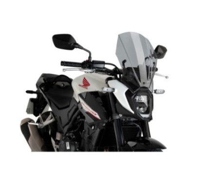 puig naked ng touring screen for honda cb500 hornet 24 25 light smoke