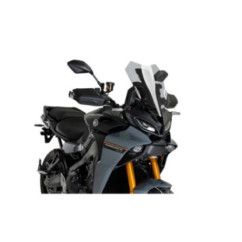 puig sport windshield for yamaha tracer 9 gt 21 24 light smoke