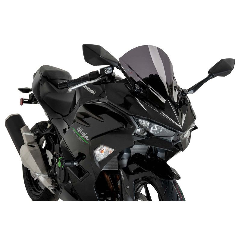Puig Z Racing Windschutzscheibe fur Kawasaki Ninja 500 24 25 dunkel getont