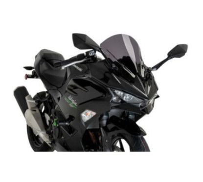 Parabrisas Puig Z Racing para Kawasaki Ninja 500 24/25 ahumado oscuro