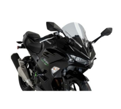 puig cupolino z racing per kawasaki ninja 500 24 25 fume chiaro