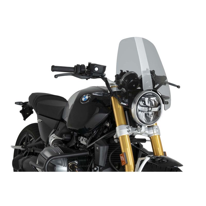 Puig Naked NG Touring-Windschutzscheibe fur BMW R12 Nine T 24 25, leicht getont