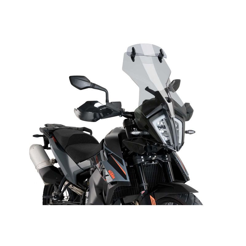 puig windshield touring visor for ktm 890 r rally adventure 21 25 light smoke