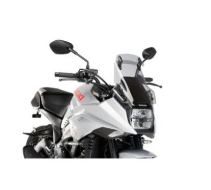 puig windshield touring visor for suzuki gsx s1000 katana 19 25 light smoke