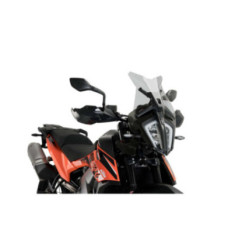 PARE-BRISE PUIG SPORT POUR KTM 890 R RALLY ADVENTURE 21-25 FUME CLAIR