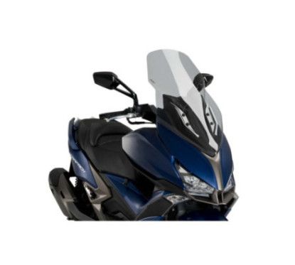 Puig V Tech Line Touring-Windschutzscheibe fur Kymco Xciting 400 S 19 25, leicht getont