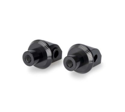 Adaptateurs Puig pour repose-pieds passager fixes Triumph Scrambler 400x 24 25 noir