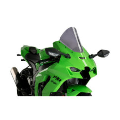 PARABRISAS PUIG R-RACER PARA KAWASAKI ZX-10R 21-25 AHUMADO OSCURO