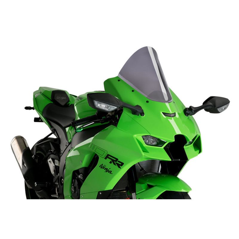 Pare-brise Puig R Racer pour Kawasaki ZX 10RR 2021-2025 fume fonce