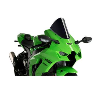 Parabrisas Puig R Racer para Kawasaki ZX-10RR 2021-2025 negro