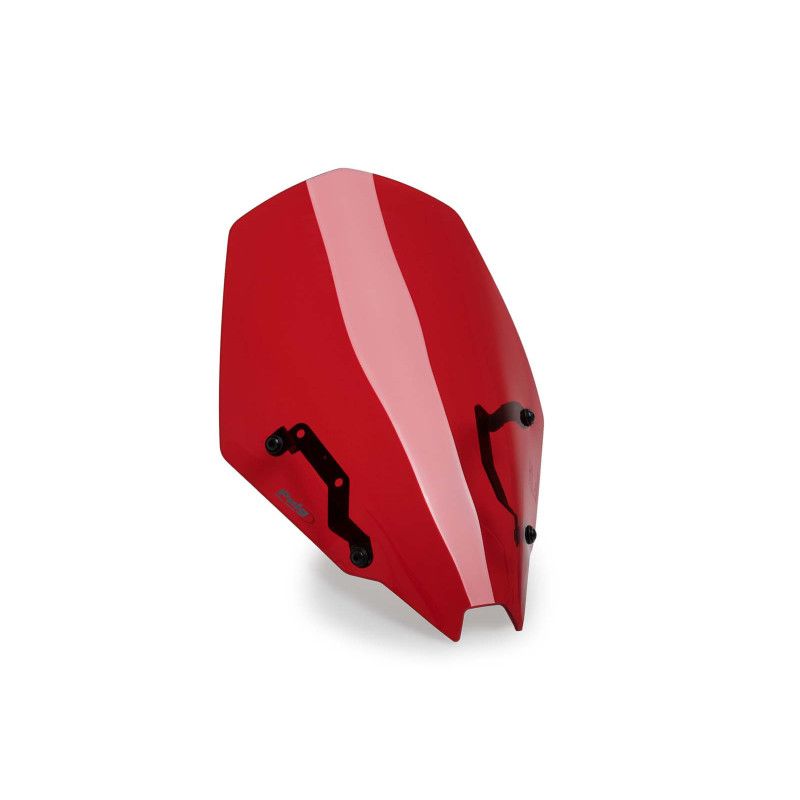 Bulle Puig Naked NG Touring pour Kawasaki Z500 2024/25 rouge