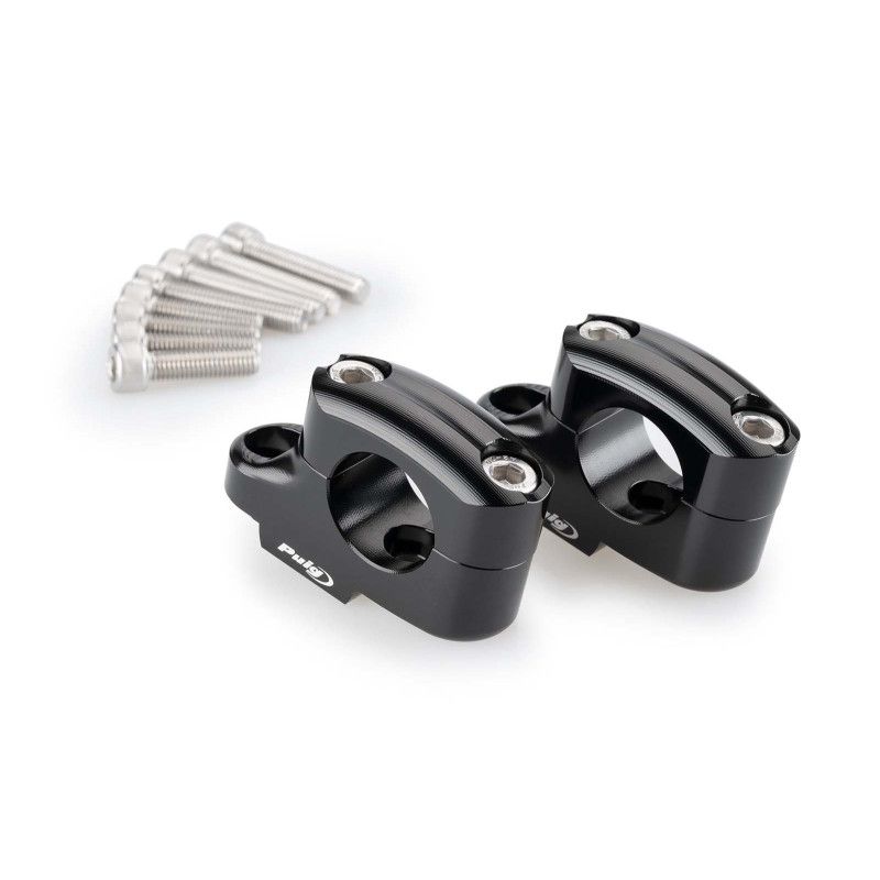 puig risers pullback for handlebars yamaha mt 09 sp 21 23 black 21751n