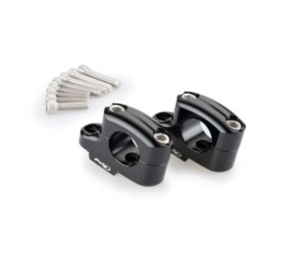 Risers Puig retractables pour guidon Yamaha MT 125 2020/25 noir 21751N
