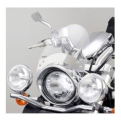 CUPOLINO CUSTOM PUIG MODELLO ROADSTER-FISSAGGIO SU MANUBRIO PER TRIUMPH AMERICA (T986MK) ANNO 07'-16' COLORE TRASPARENTE