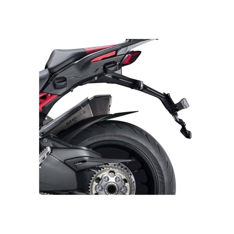 Extension de garde-boue arriere Puig pour Ducati Multistrada V4 RS 2024, noir mat