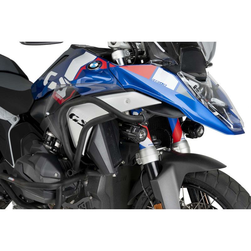 Barras de proteccion de motor Puig altas BMW R1300 GS Triple Black 23 25 Negro