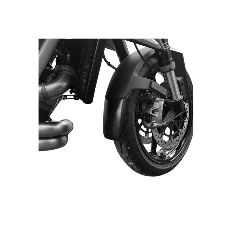puig estensione parafango anteriore ktm 1390 superduke r 24 25 nero opaco