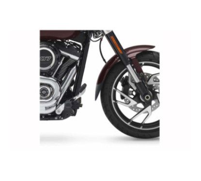 puig front fender extension harley d softail low rider s fxlrs 20 24 black matt