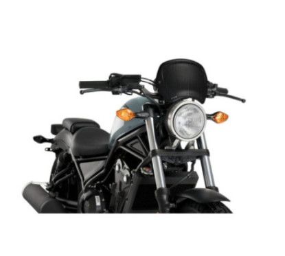 Carenage avant Puig Honda CMX 500 SE Rebel 2020-2025, aspect carbone
