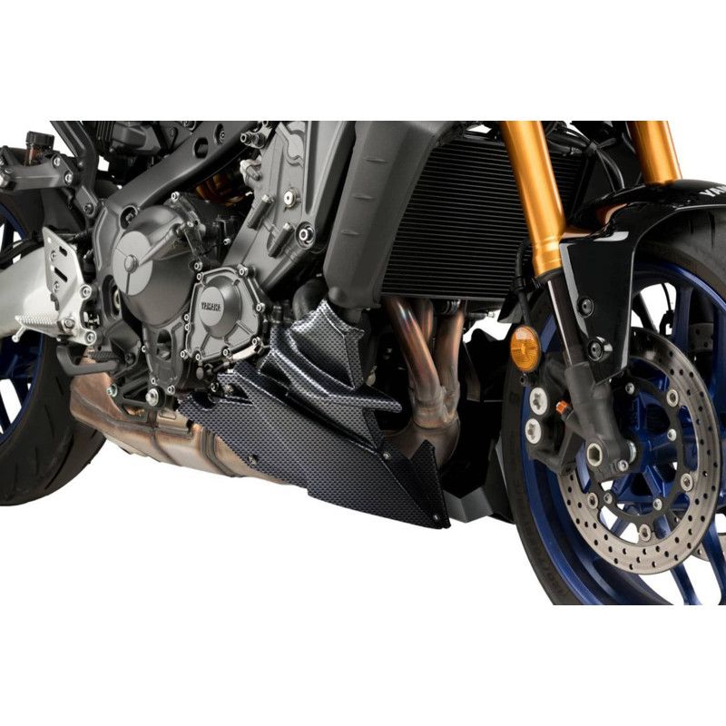 Embouts Puig pour Yamaha MT 09 et AMT 24/25, look carbone