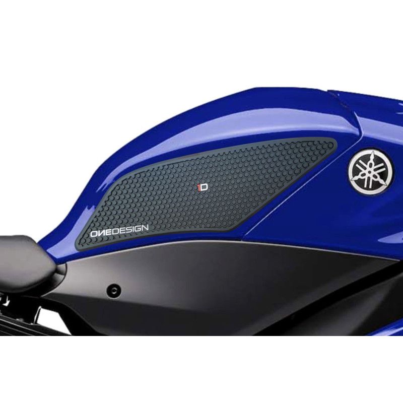 puig adesivo serbatoio specifico laterale yamaha yzf r6 race 22 24 nero