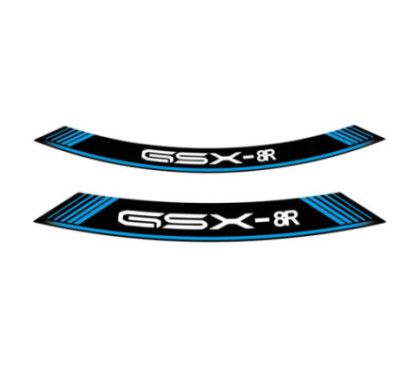 Puig Aufkleber Felgen Suzuki GSX 8R 24 25 blau
