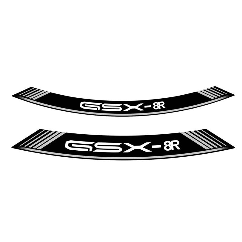 Puig Felgenaufkleber Suzuki GSX 8R 24 25 Silber