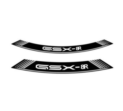 Puig Felgenaufkleber Suzuki GSX 8R 24 25 Silber