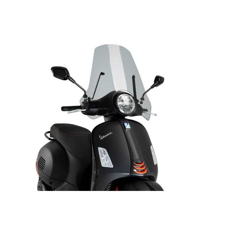 puig windshield scooter gts touring piaggio vespa gts 310 24 25 light smoke