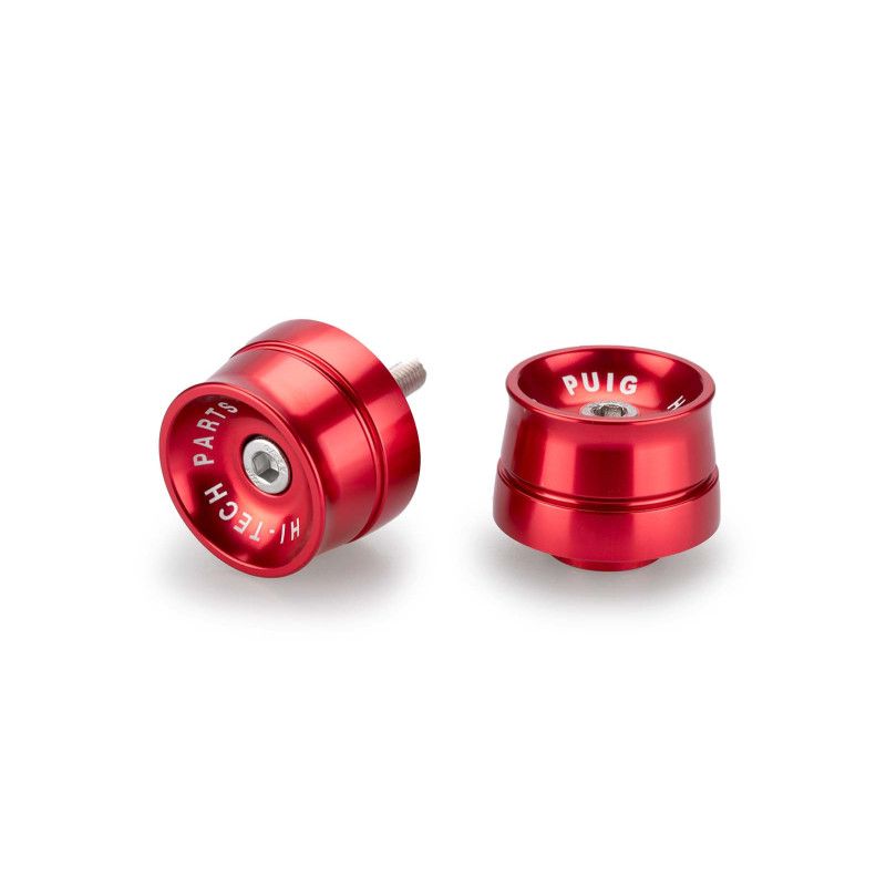 Embouts de guidon Puig Mod Speed pour Aprilia RS 660 Factory 2025, rouge