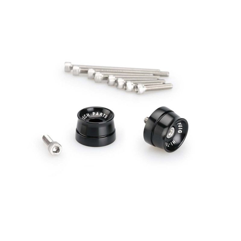 Embouts de guidon Puig Mod Speed pour Suzuki GSX S1000 2021, noir