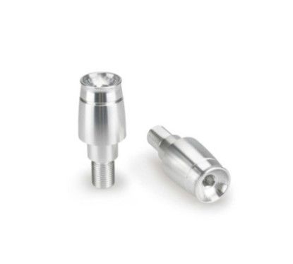 Embouts de guidon Puig Mod Sport pour Yamaha XJR1300 14-16 Argent