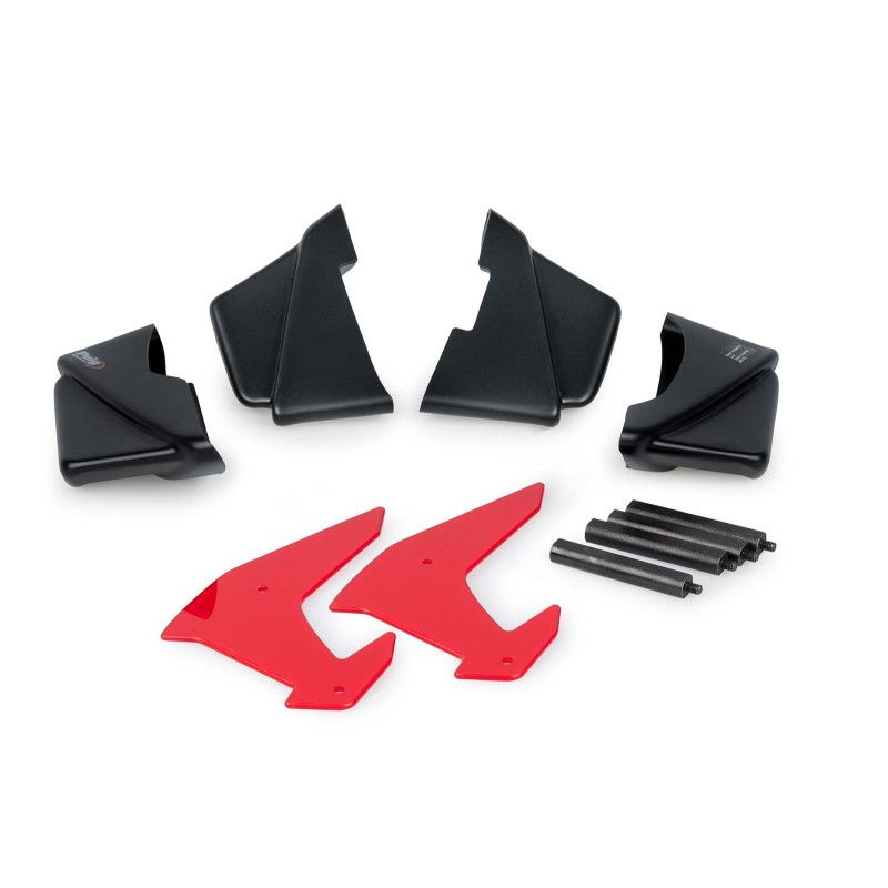 Aleron lateral Puig Downforce Naked Kawasaki Z H2 SE 21 25 Rojo