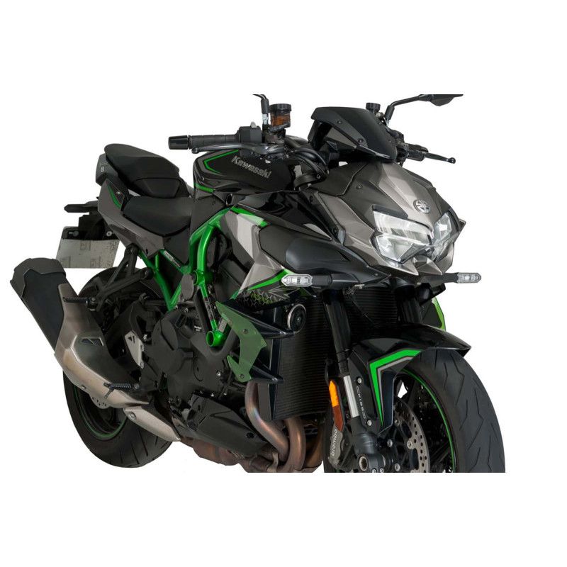Puig spoiler lateral downforce nude kawasaki z h2 se 21 25 verde