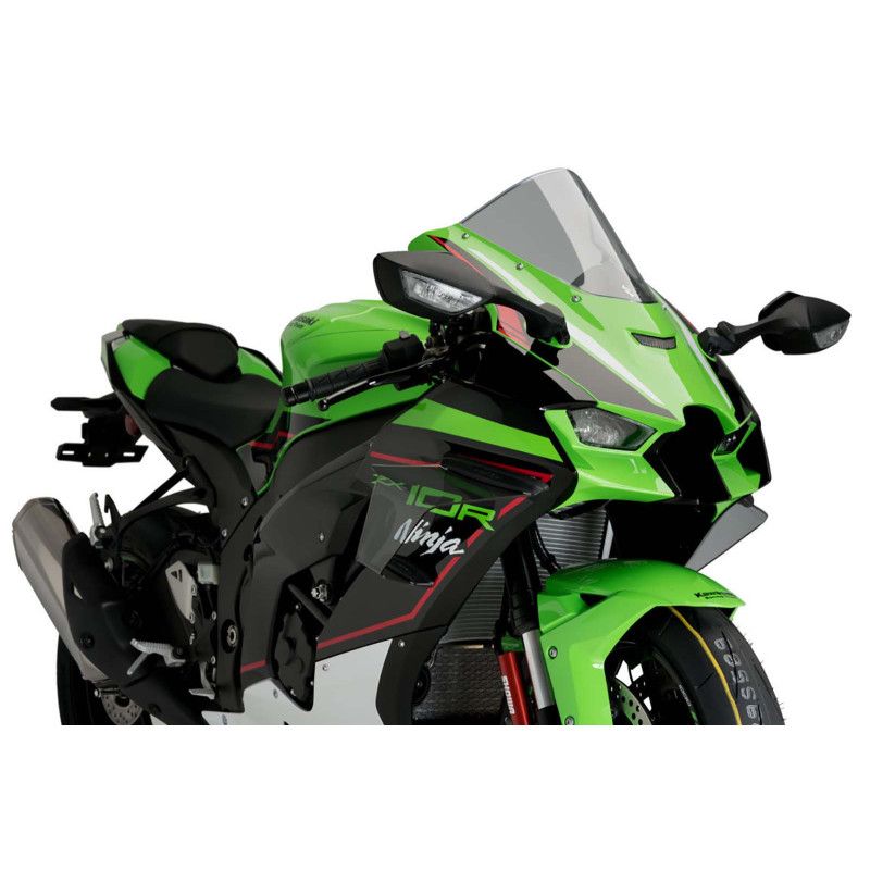 puig Spoiler seitlich Downforce Race Kawasaki ZX 10RR 21 25 leichter Rauch