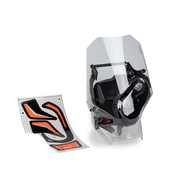 puig windshield rally ktm 250 exc f 08 23 clear