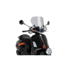 puig windshield scooter city touring piaggio vespa gtv 300 23 25 light smoke