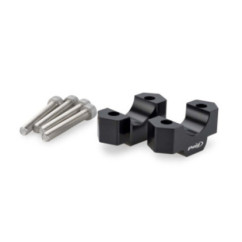 puig risers for bmw f900 gs adventure handlebars 24 25 black 22142n
